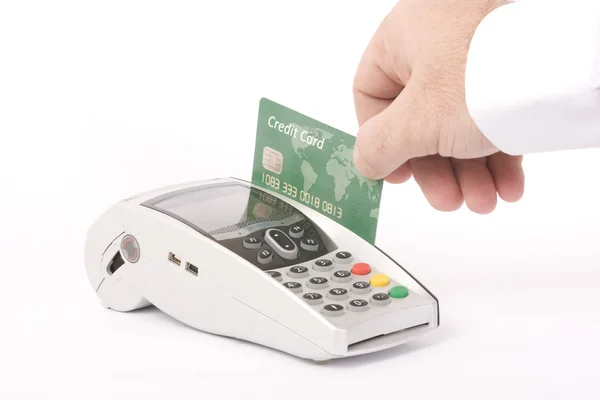Método do cartão de crédito — Fotografia de Stock