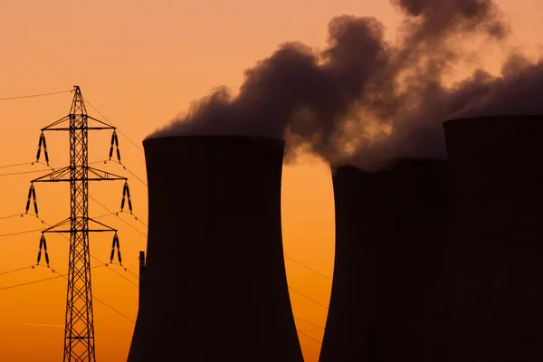 Nuclear power plant — Stock Photo, Image