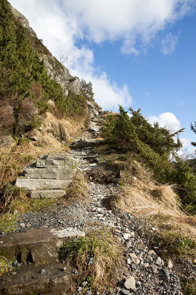 Steep pathway — Stock Photo, Image