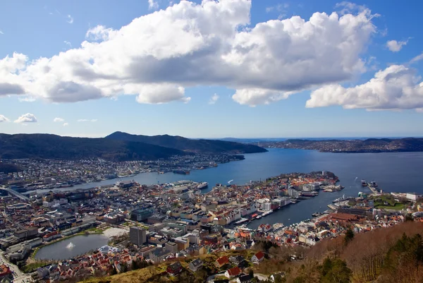 Vista su Bergen — Foto Stock
