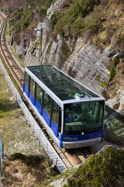 stock image Fløibanen in Bergen