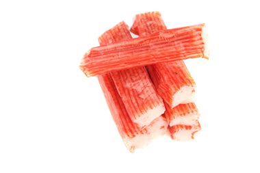 Crabsticks in a bunch clipart