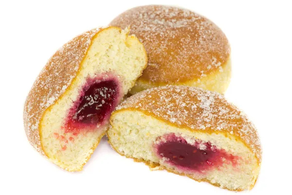 Ζελέ donuts με ζελέ Εικόνα Αρχείου