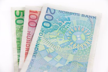 Norwegian money clipart