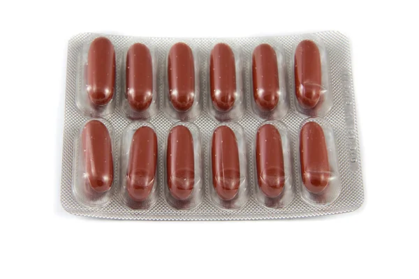 Pílulas de cranberry — Fotografia de Stock