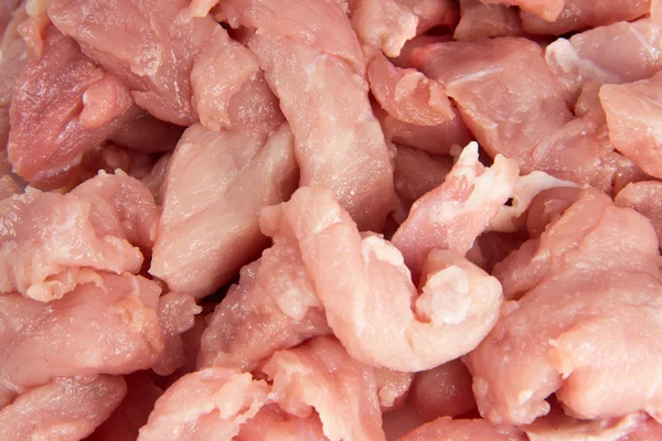 Closeup of cuts of pork meat — Stock Photo, Image