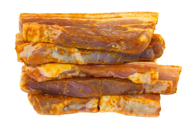 Slices of pork3 — Stock Photo, Image