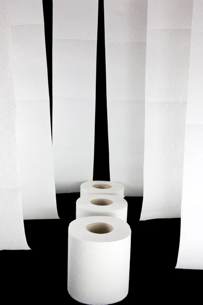 Туалетний папір малюнок — стокове фото