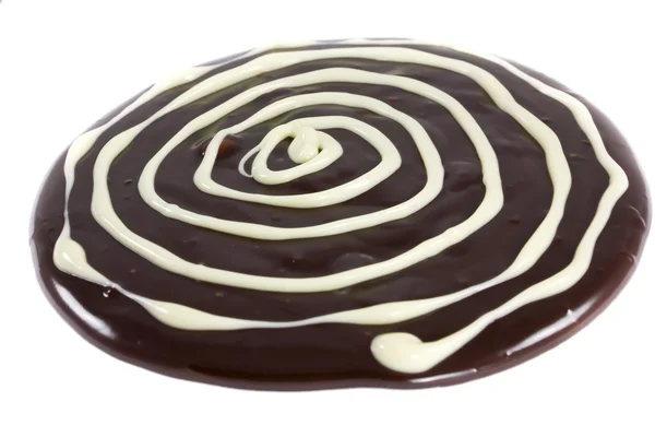 Anéis de chocolate branco — Fotografia de Stock