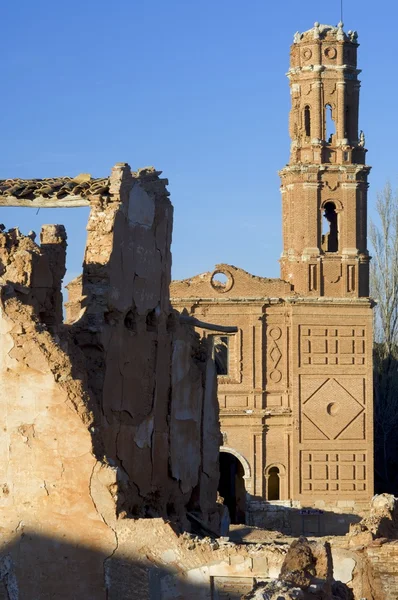 Village demolished Belchite — Stock Photo, Image