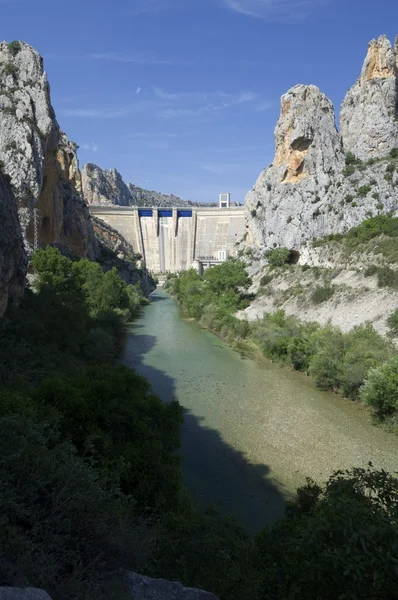 Dam view — Stock Photo, Image