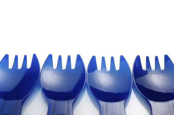 Plastic forks — Stock Photo, Image