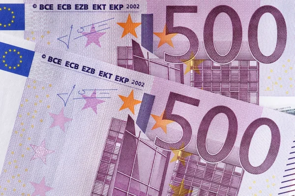 stock image Euro banknotes