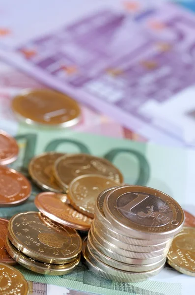 Fondo en euros — Foto de Stock