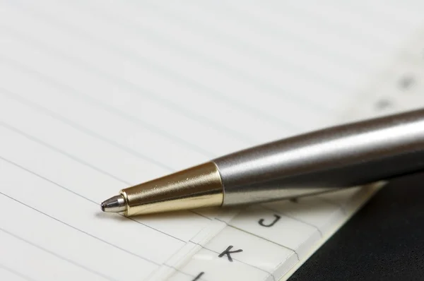 Vista da caneta — Fotografia de Stock
