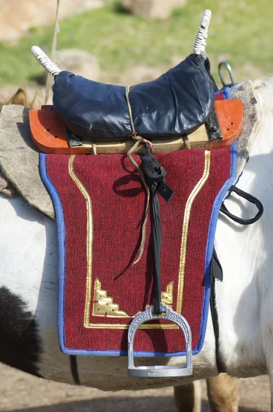 Mongolská seddle — Stock fotografie