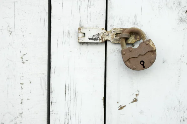 Σκουριασμένη Κλειδωνιά — Φωτογραφία Αρχείου