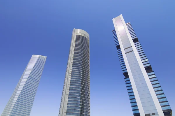 Three skyscrapers — Stock Photo, Image