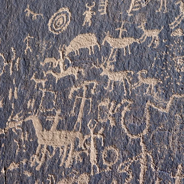 Indian petroglyph — Stock Photo, Image