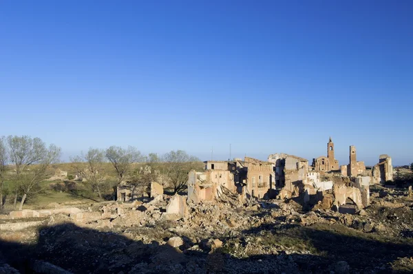 Pueblo demolido Belchite —  Fotos de Stock