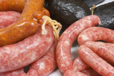 Spanish sausage clipart