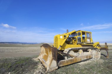 Bulldozer clipart