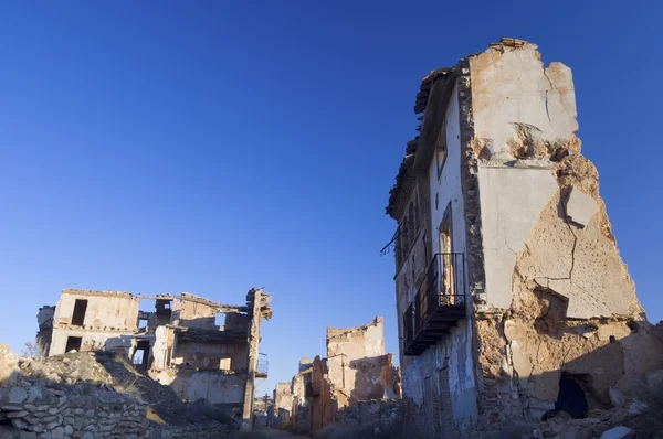Belchite Köyü yıkıldı — Stok fotoğraf