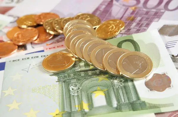 Euro zobrazení — Stock fotografie