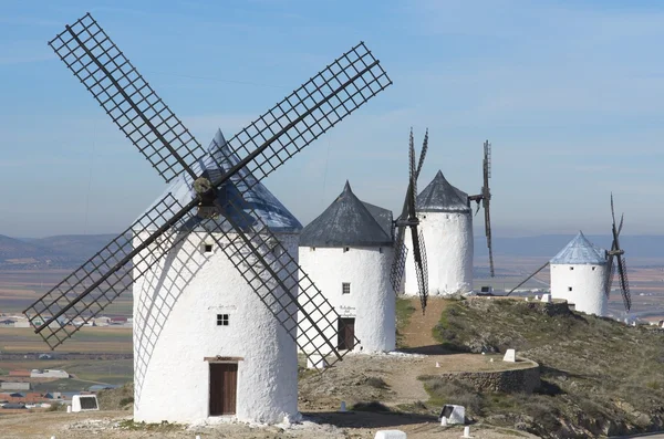 Traditional windmills — Zdjęcie stockowe