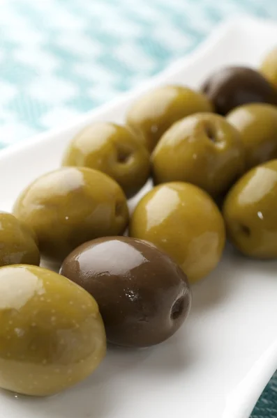 stock image Green olives