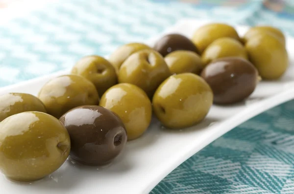 stock image Green olives