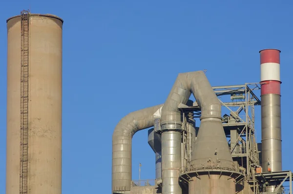 Industrial chimneys — Stock Photo, Image