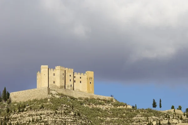 stock image Mequinenza castle