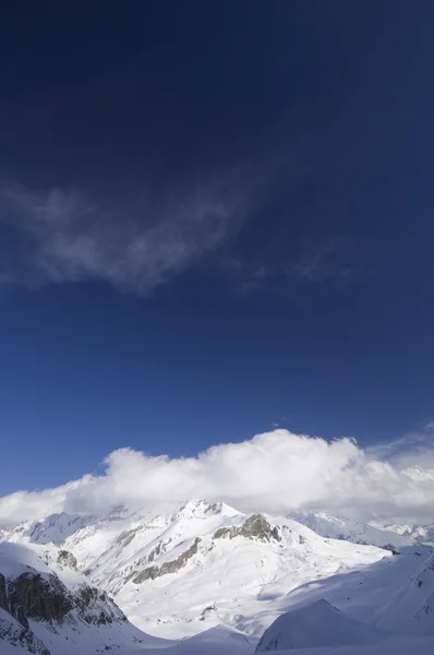 Snowy mountain — Stock Photo, Image