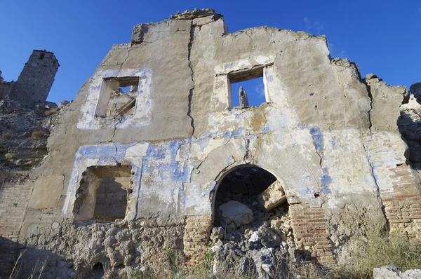 stock image Village demolished Roden