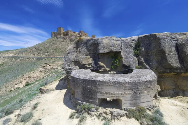 Бункер и замок — стоковое фото