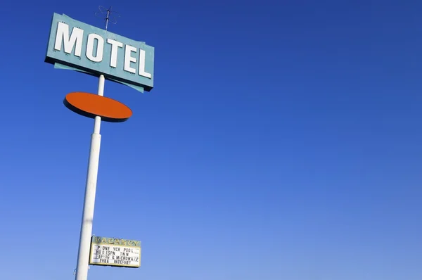 Motel signal — Stockfoto