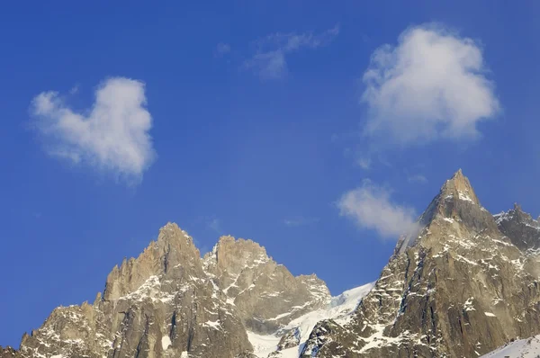 Chamonix iğneler — Stok fotoğraf