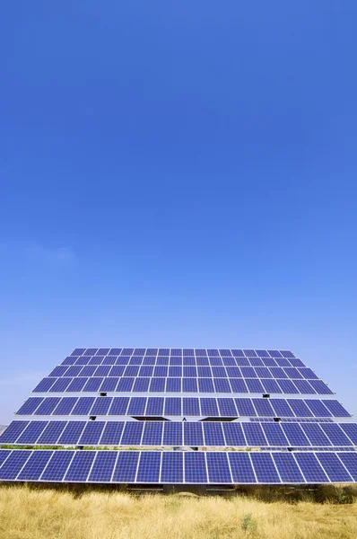 太阳能光伏板 — 图库照片