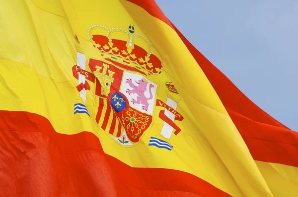 İspanyol Bayrağı — Stok fotoğraf
