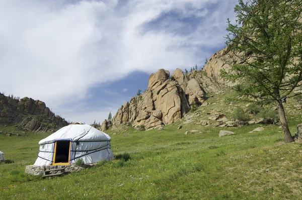 stock image Mongolian ger