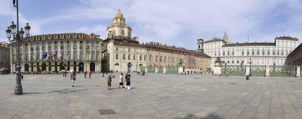 Piazza Castello — Stock Photo, Image