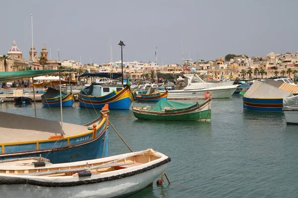 Puerto de Marsaxlokk — Foto de Stock