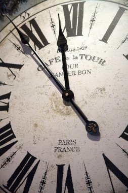 Vintage clock clipart