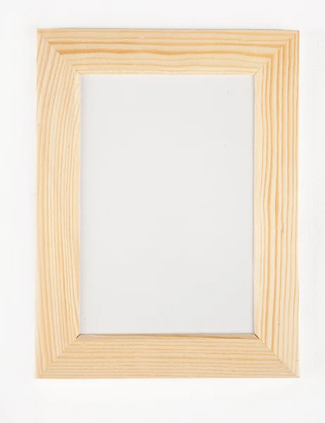 Old wood photo frame — Stock Photo, Image