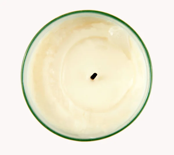 Round candle — Stock Photo, Image