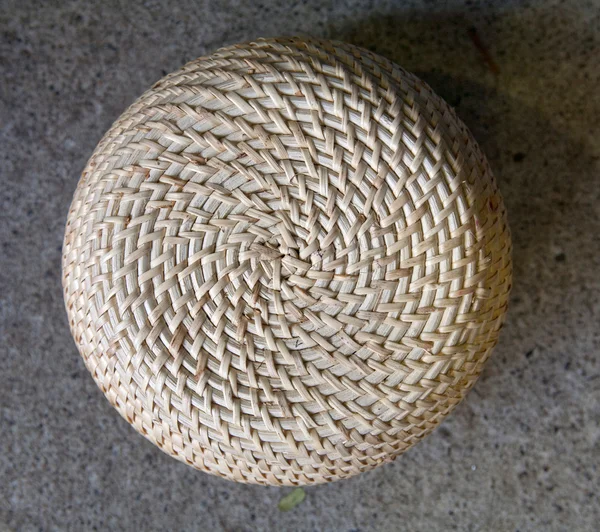 Бамбуковые тканые изделия — стоковое фото