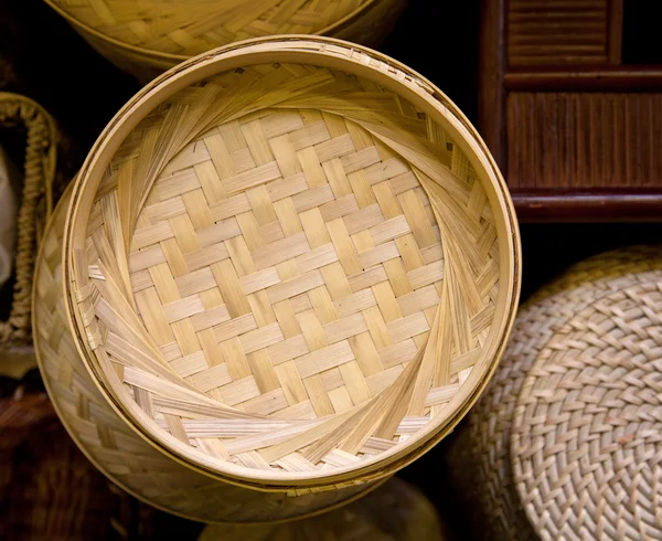 Productos tejidos de bambú —  Fotos de Stock