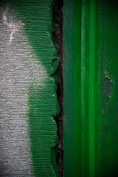 녹슨 철 울타리 — 스톡 사진