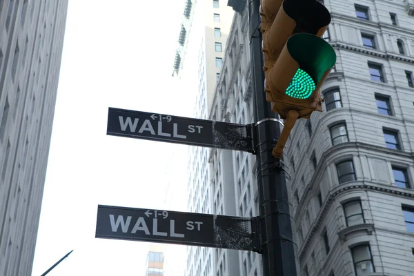 Уолл-стрит — стоковое фото